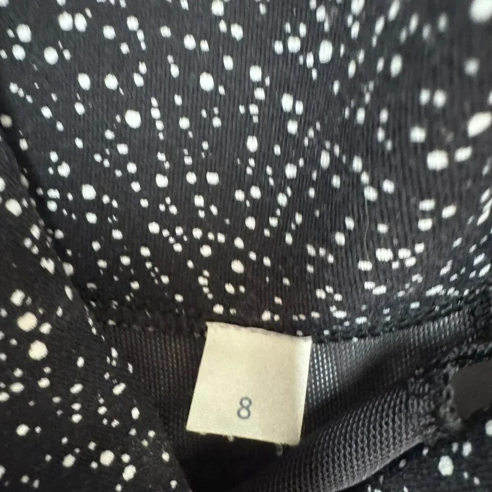 Like New Lululemon Define Jacket – Black/White Speckle Print – Size 8
